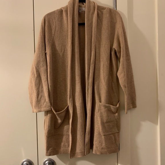 LOFT Sweaters - LOFT soft cardigan in tan